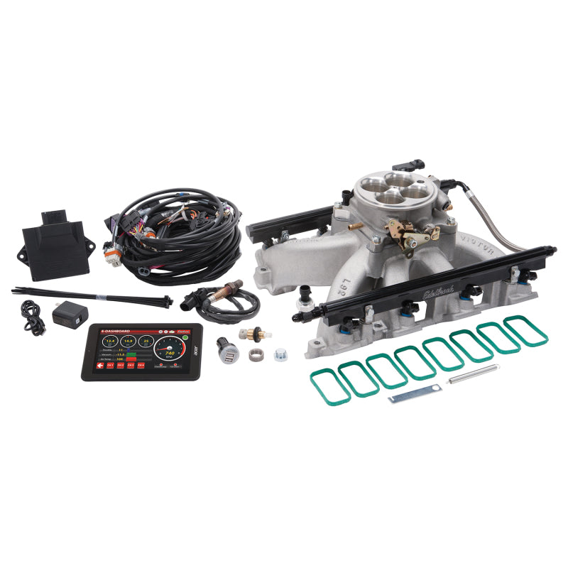 Pro Flo Injetcor Edelbrock Pro Flo 4 EFI System Seq Port LS Gen III/IV Victor Jr Rect P ...