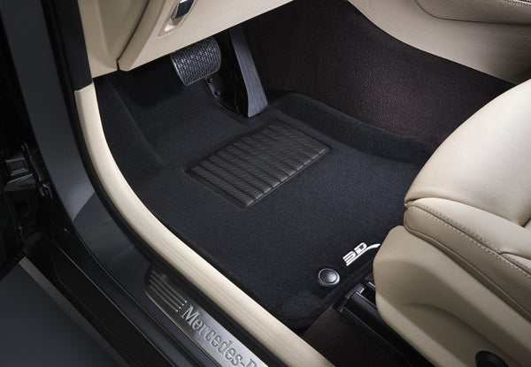 3D MAXpider 21-23 Volkswagen Golf Gti/Golf R Kagu Floor Mat- Black R1 R2